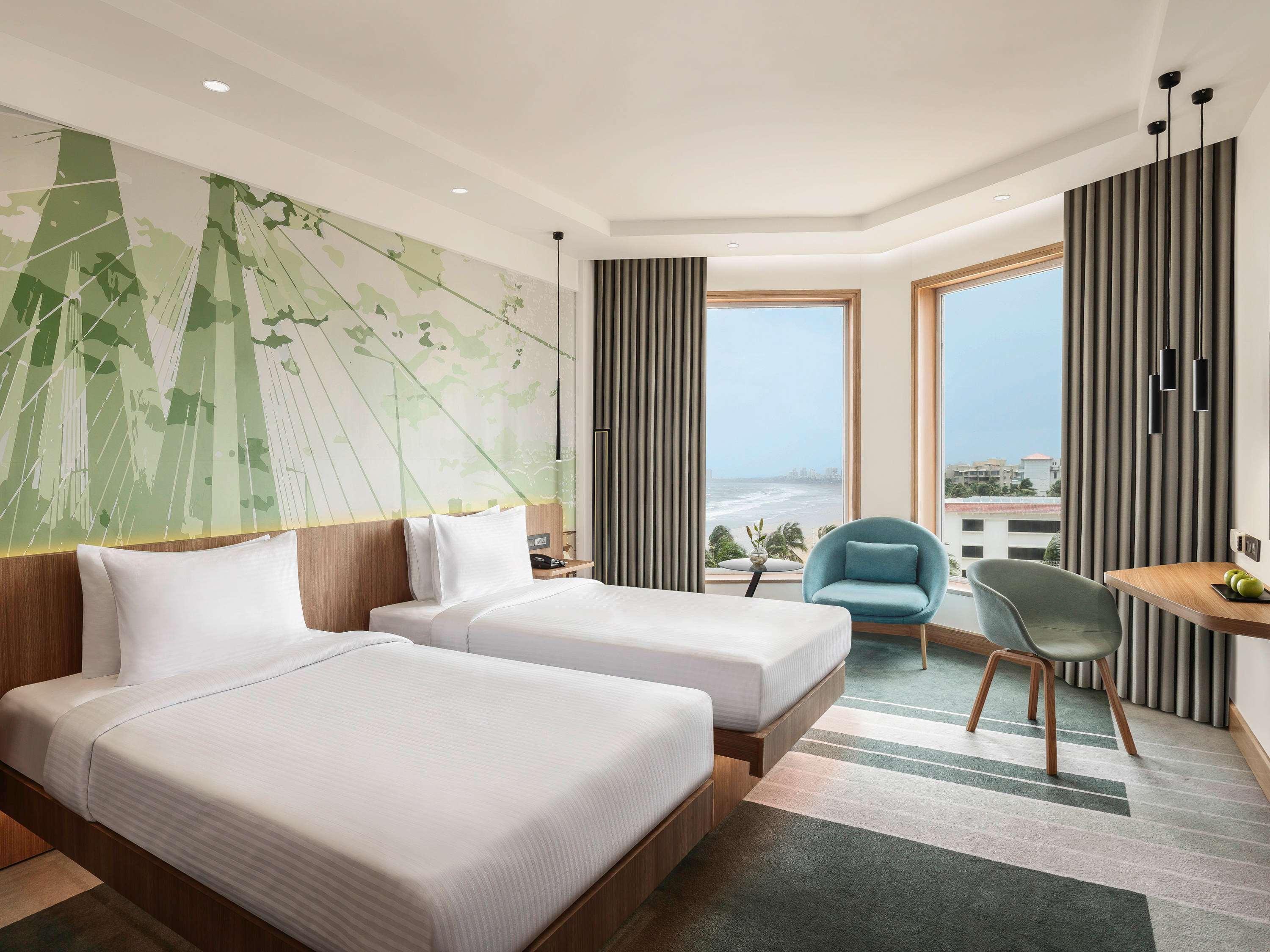 Novotel Mumbai Juhu Beach Bagian luar foto Deluxe Room